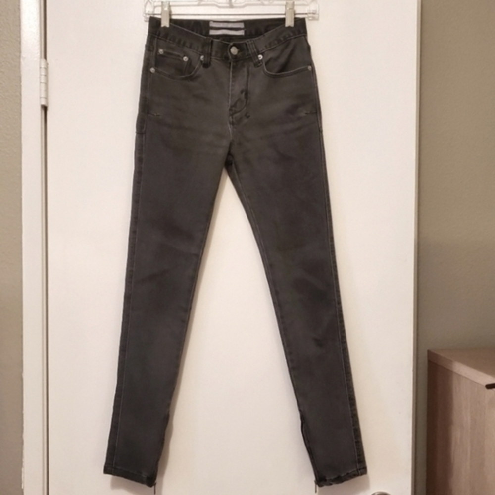 Cocurata Abstraction Skinny Grey Jeans